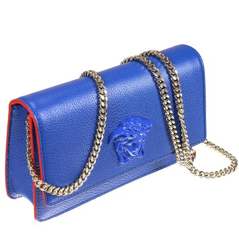 versace collection blue purse|versace purse price.